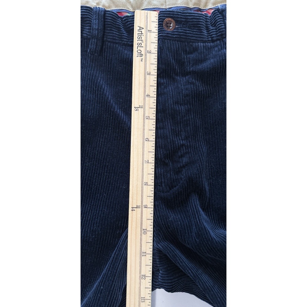Polo Ralph Lauren Corduroy Preston Pants Men's Fits 36x29 Tagged (38x30) Navy - Picture 8 of 10